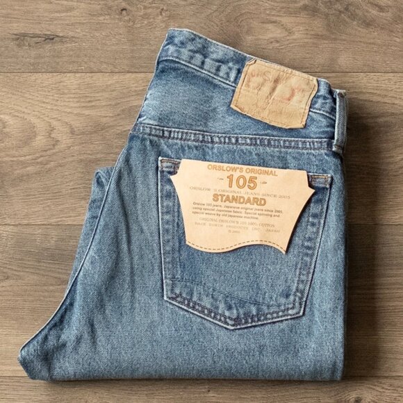 Orslow 105 Standard Fit Denim - 90's Denim Used - Picture 2 of 6
